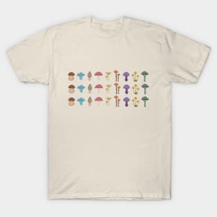 Mushroom Family T-Shirt